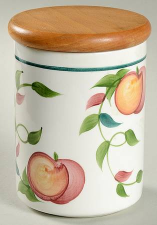 Orchard Fruit Small Canister & Lid