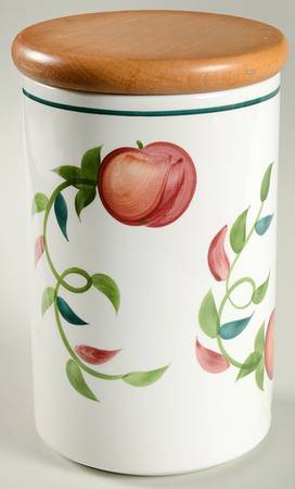 Orchard Fruit Large Canister & Lid