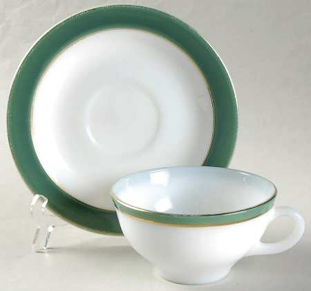 PYR11 Flat Cup & Saucer Set