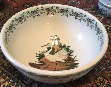 Birds of Britain 10" Large Salad Serving Bowl