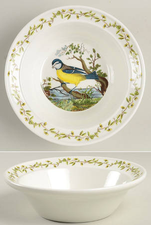 Birds of Britain Rim Cereal Bowl