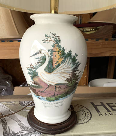 Birds of Britain 22" Electric Lamp & Shade