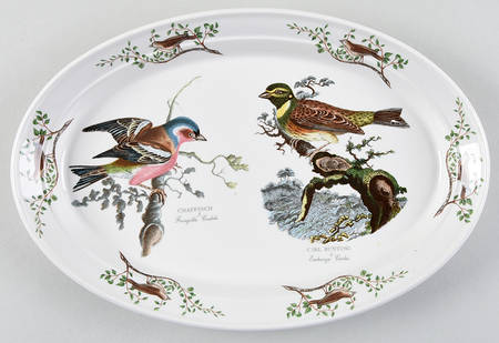 Birds of Britain 11" Oval Serving Platter