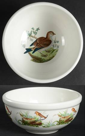 Birds of Britain Individual Salad Bowl