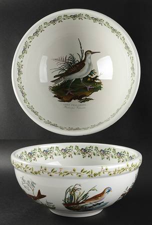 Birds of Britain 10" Large Salad Serving Bowl