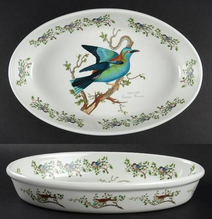 Birds of Britain 11" Oval Baker