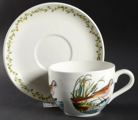 Birds of Britain Jumbo Cup & Saucer Set
