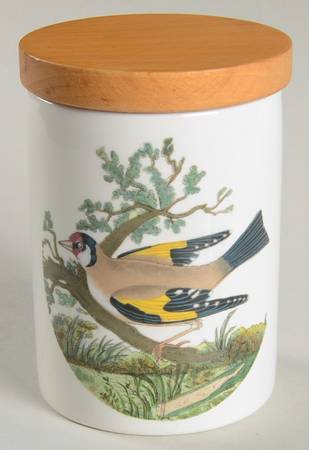 Birds of Britain 4" Storage Jar & Lid