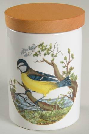 Birds of Britain 4" Storage Jar & Lid