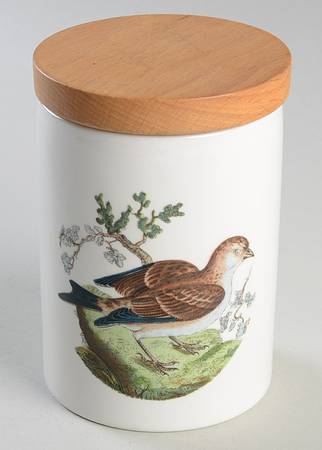 Birds of Britain 4" Storage Jar & Lid