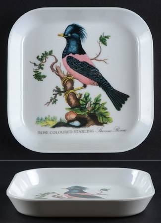 Birds of Britain 5" Square Melamine Tray