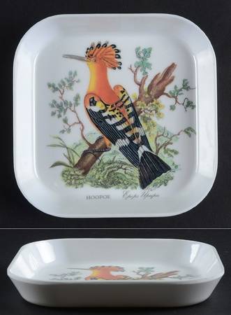 Birds of Britain 5" Square Melamine Tray