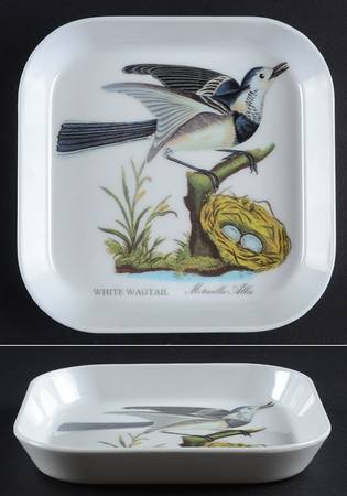 Birds of Britain 5" Square Melamine Tray