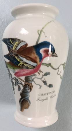 Birds of Britain 5" Canton Vase