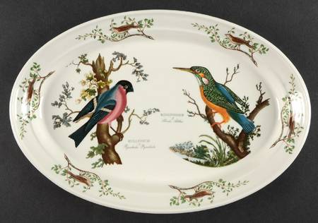 Birds of Britain 11" Oval Serving Platter