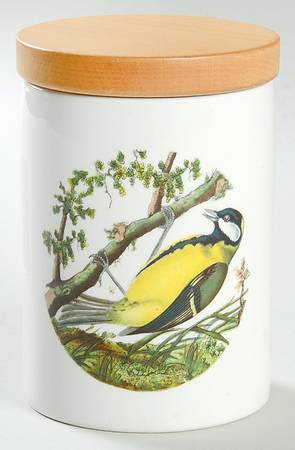 Birds of Britain 4" Storage Jar & Lid