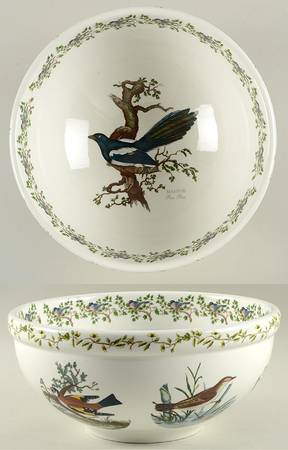 Birds of Britain 10" Large Salad Serving Bowl