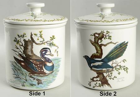 Birds of Britain Cookie Jar & Lid