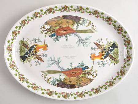 Birds of Britain 20" Oval Serving Platter