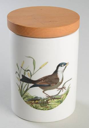 Birds of Britain 4" Storage Jar & Lid