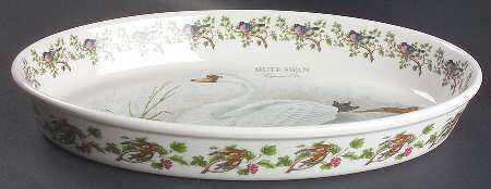 Birds of Britain 14" Oval Baker