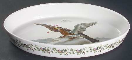 Birds of Britain 14" Oval Baker