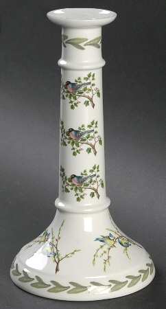 Birds of Britain 9" Tall Candlestick