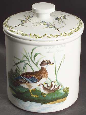 Birds of Britain Cookie Jar & Lid