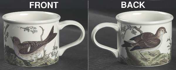 Birds of Britain Drum Flat Cup