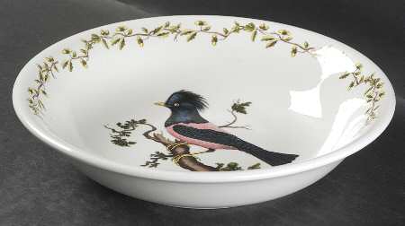 Birds of Britain 8" Individual Pasta Bowl
