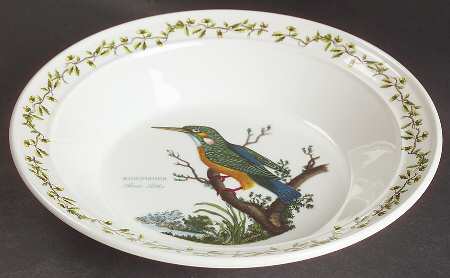 Birds of Britain Rim Soup Bowl