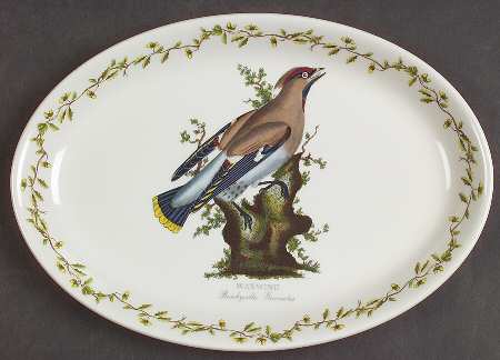 Birds of Britain 10" Oval Steak Platter