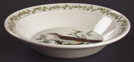 Birds of Britain Rim Soup Bowl