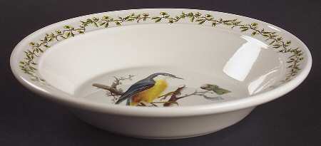 Birds of Britain Rim Soup Bowl