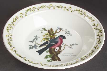 Birds of Britain Rim Soup Bowl