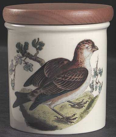 Birds of Britain Small Spice Jar & Lid