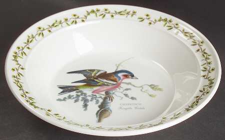 Birds of Britain Rim Soup Bowl