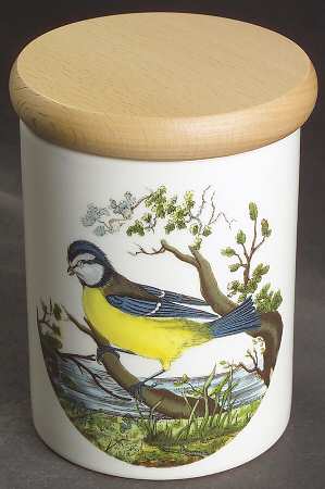 Birds of Britain 4" Storage Jar & Lid