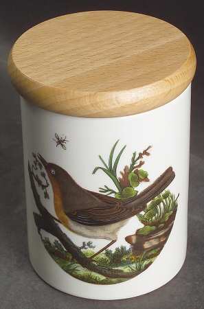 Birds of Britain 4" Storage Jar & Lid