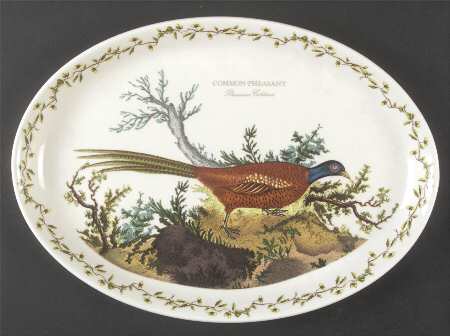 Birds of Britain 13" Oval Steak Platter