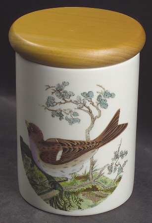 Birds of Britain 4" Storage Jar & Lid