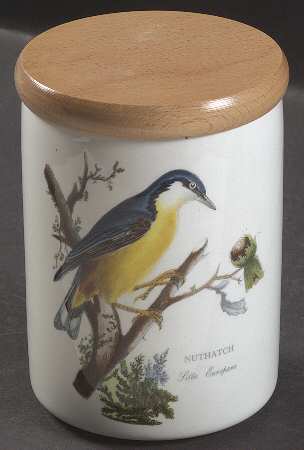 Birds of Britain 5" Storage Jar & Lid