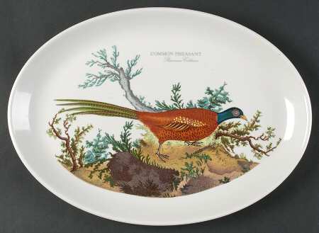 Birds of Britain 13" Oval Steak Platter