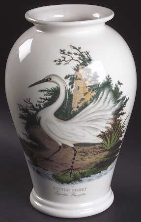Birds of Britain 10' Canton Vase