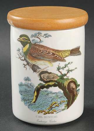 Birds of Britain 5" Storage Jar & Lid