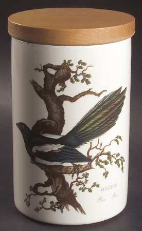 Birds of Britain 8" Storage Jar & Lid
