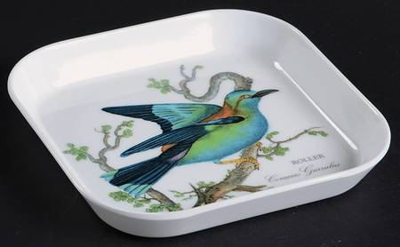 Birds of Britain 5" Square Melamine Tray