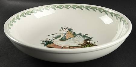 Birds of Britain 13" Large Salad Serving Bowl