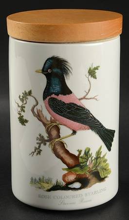 Birds of Britain 7" Storage Jar & Lid by Portmeirion