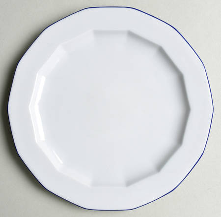 Octavia Blue Salad Plate